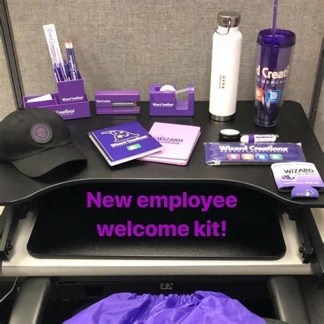 New Hire Welcome Kit | Promotional items marketing, Promotional ...