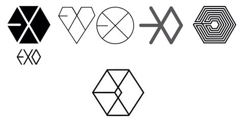 EXO Logo through the years Exo Logo, Exo Album, Ftw, Chanyeol ...