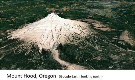 Geo Gold Emmons: The Cascade Volcanoes as seen in Satellite Images