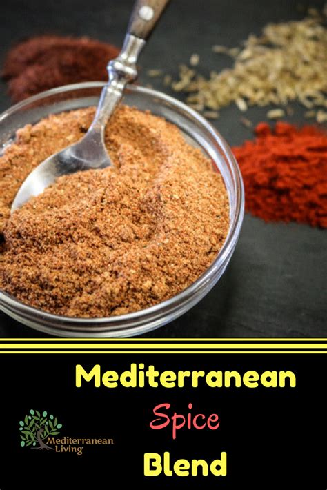 Mediterranean Spice Blend - Mediterranean Living | Recipe | Mediterranean seasoning ...