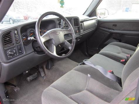 Dark Charcoal Interior 2003 Chevrolet Silverado 2500HD LS Regular Cab 4x4 Photo #59120957 ...