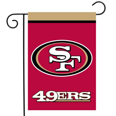 San Francisco 49ers NFL Licensed Garden Flag - Briarwood Lane