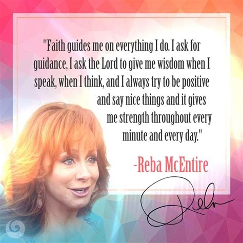 Rebate quote | Reba mcentire, Country quotes, Country female singers