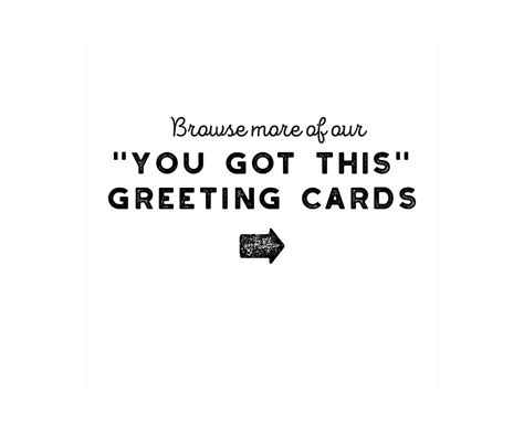 You've Got This Funny Greeting Card Funny Adult Greeting - Etsy