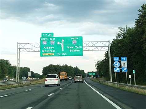 East Coast Roads - Interstate 90 - New York Thruway - Map