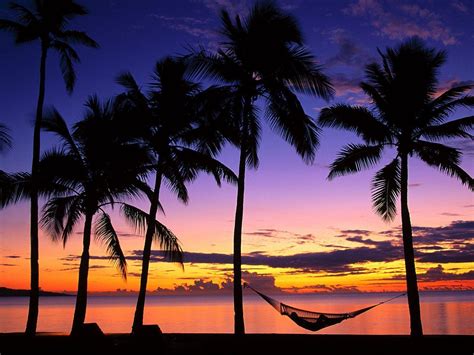 Tropical Island Sunset Wallpapers - Wallpaper Cave