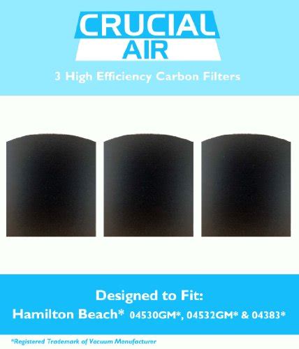 Buy Hamilton Beach Trueair 04234g Replacement Carbon Filter