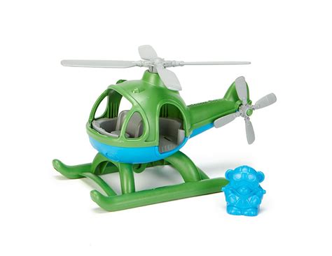 Green Helicopter - Recycled Plastic Eco Toy (Green Toys) - WordUnited