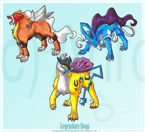 Legendary Dogs by Ahr0 on DeviantArt