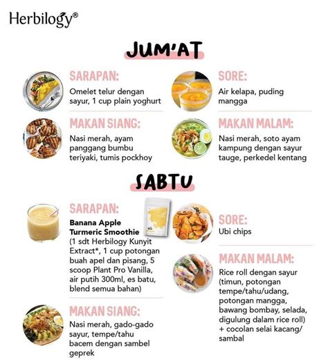 Meal Plan buat stabilin hormon (5/6 ) | Makanan diet, Resep diet, Makanan