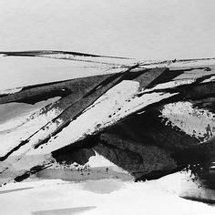 Abstract Landscape Painting, Landscape Paintings, Abstract Artwork, Art Tutor, Black And White ...