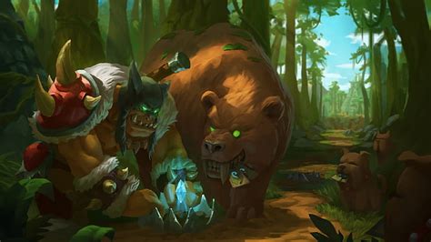 HD wallpaper: Hearthstone: Heroes of Warcraft, Rexxar, artwork, World ...