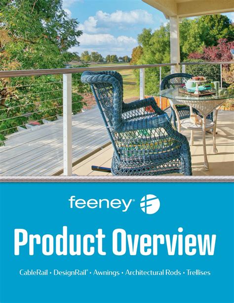 Feeney Inc. (CableRail, DesignRail®), Catalogs, Product Overview | ARCAT