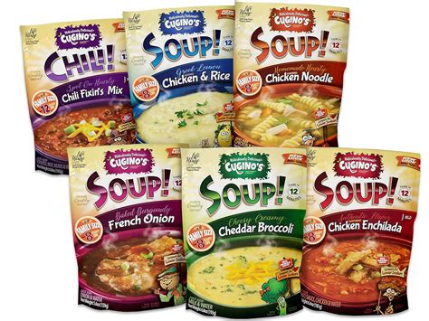 Amazon.com : Cugino's Soup Mix Variety Pack (Pack of 6) : Grocery ...