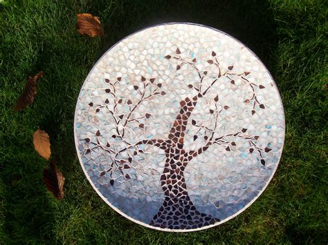 tree of life mosaic made by Bianca | Mosaic, Outdoor decor, Tree of life