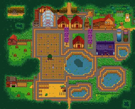 Click to open farm gallery | Stardew valley, Stardew valley layout, Stardew valley fanart