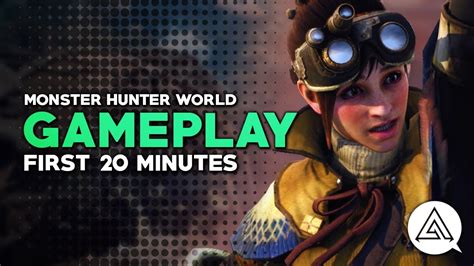 Monster Hunter World | First 20 Minutes - Gameplay Part 1 - YouTube