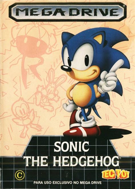 Sega Mega Drive Sonic The Hedgehog