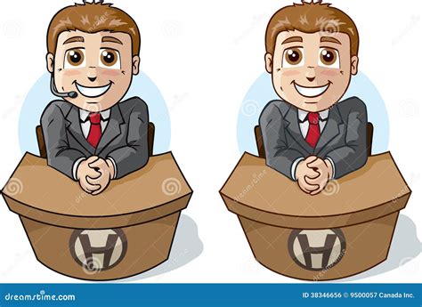 Cute Help Desk stock vector. Illustration of taking, customer - 38346656