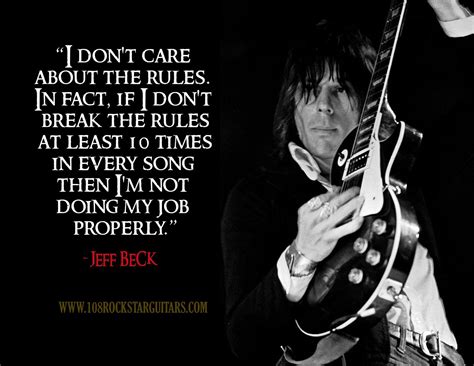 #jeffbeck #guitar #rockstar #rockmusic #classicrock #quote | Guitarist quotes, Rock music quotes ...