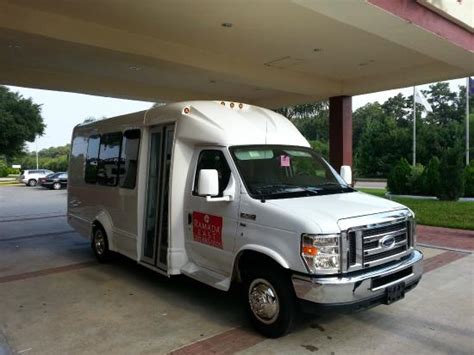 Airport Shuttle Bus Ramada IAH East - Picture of Ramada Houston ...