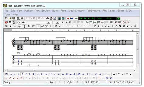 Power Tab Editor Guitar Tablature Tutorial (Videos) | Masters of Music