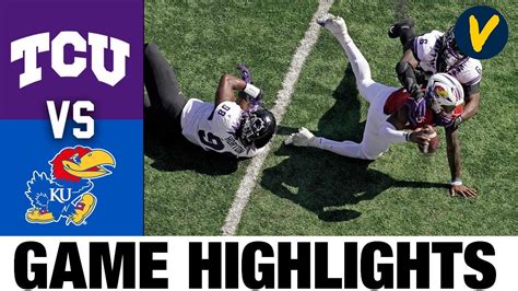 #17 TCU vs #18 Kansas | 2022 College Football Highlights - Win Big Sports