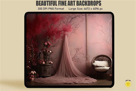 Beautiful Fine Art Backdrop Graphic by Lazy Sun · Creative Fabrica