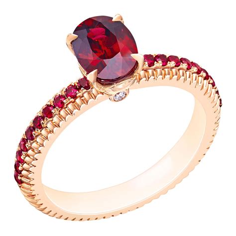 Fluted ruby engagement ring | Fabergé | The Jewellery Editor