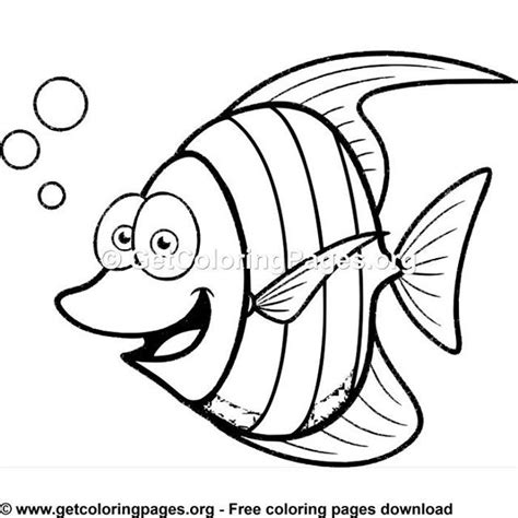 √ Coloring Cartoon Fish Drawing Easy | Fischlexikon