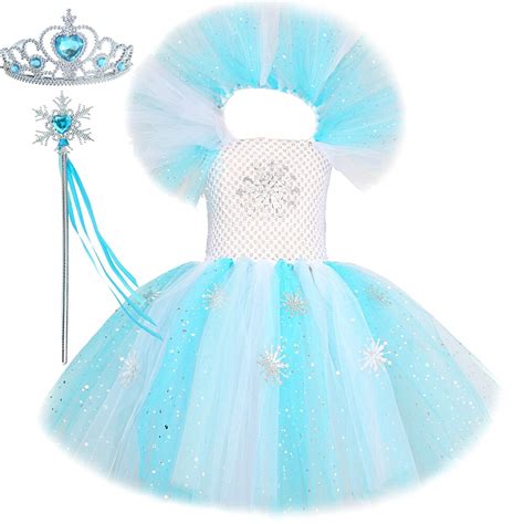 Children's Snowflake Costume | Snowflake Costume Girls | Snowflake Dress Costume - Elsa - Aliexpress