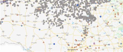 TX DOT road condition map | | dailytimes.com