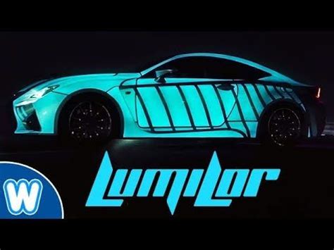 LUMILOR - Paint That Lights Up at The Flip of a Switch - YouTube | Car paint jobs, Car painting ...