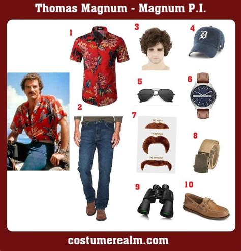 Authentic Magnum P.I. Costume -Your Ultimate Halloween Guide