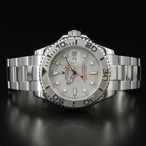 2002 Rolex Yacht - Master Platinum and Stainless Steel Automatic ...