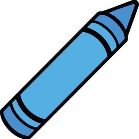 Pin on School clipart in 2024 | Blue crayon, Crayon drawings, Crayon