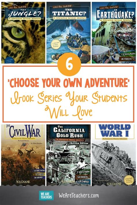 Best Books Like Choose Your Own Adventure - WeAreTeachers