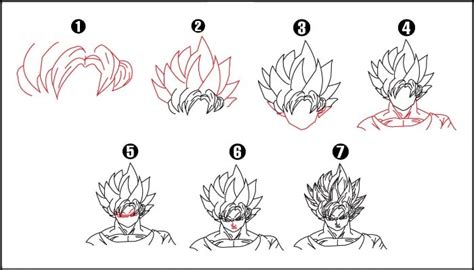 Draw of Goku - Step By Step - Cool Drawing Idea