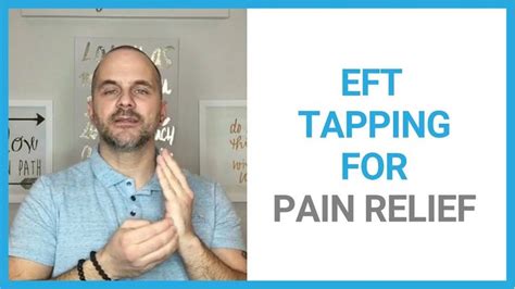 EFT tapping for pain relief - YouTube | Pain relief, Eft tapping, Eft