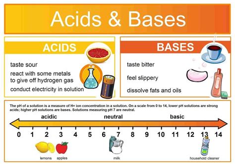 Properties Of Acid And Bases Worksheets