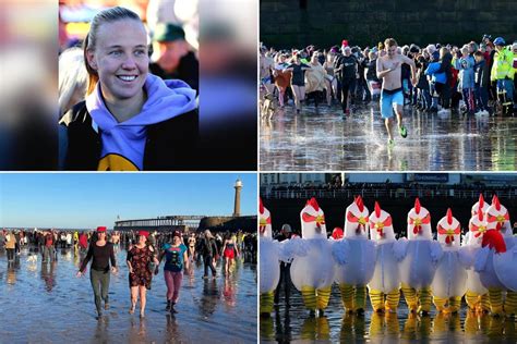 IN PICTURES: Whitby Boxing Day dip draws huge crowds to beach