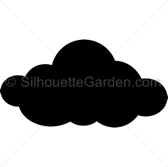 Cloud Silhouette | Silhouette clip art, Silhouette, Clouds