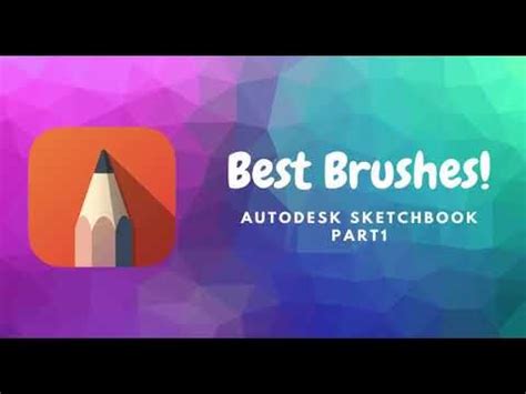 Best Brushes In Autodesk Sketchbook! -Sketchbook Tutorial | Sketch book, Autodesk sketchbook ...