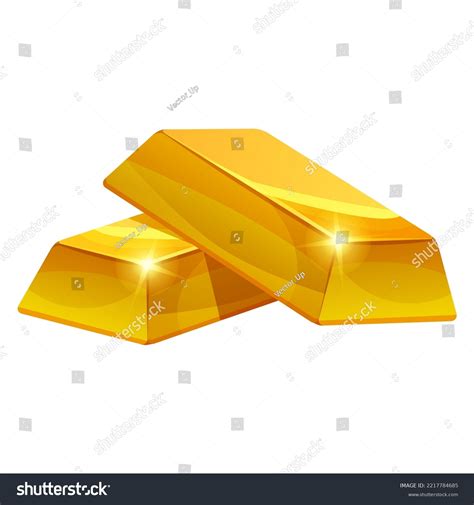 Gold Bar Icons Ingot Symbol Richness Stock Vector (Royalty Free) 2217784685 | Shutterstock