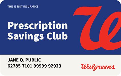 Prescription Savings Club | Walgreens