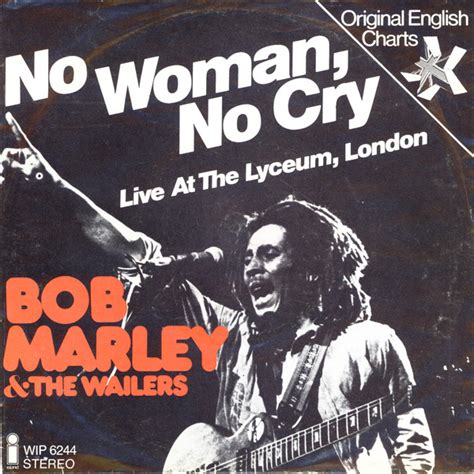 Bob Marley & The Wailers – No Woman, No Cry – Vinyl (7", 45 RPM ...