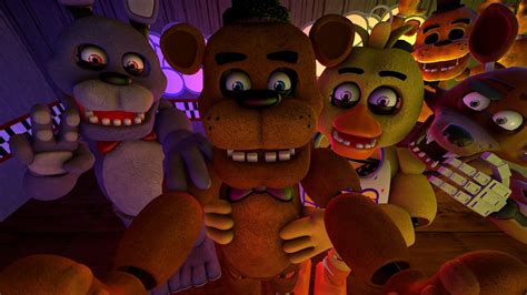 Fnaf selfie ! Five nights at freddys all animatronics freddy chica ...