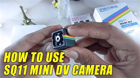 How To Use SQ11 Mini DV Camera - Full Tutorial - YouTube