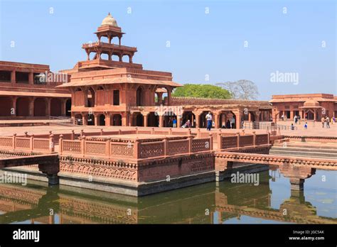 The Panch Mahal, Royal Palace, Fatehpur Sikri, India Stock Photo - Alamy