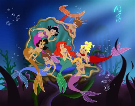 ariel's sisters - Ariel's sisters Fan Art (36116573) - Fanpop